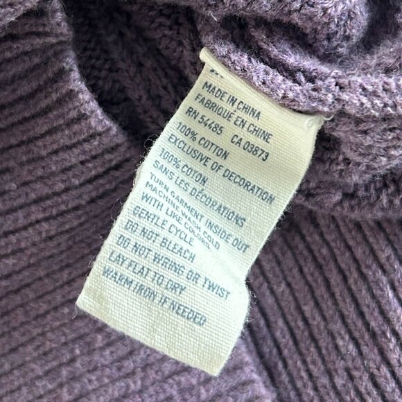 American Eagle Outfitters Wool Blend V-Neck Cable Knit Sweater ASO Elena Gilbert - Picture 5 of 7